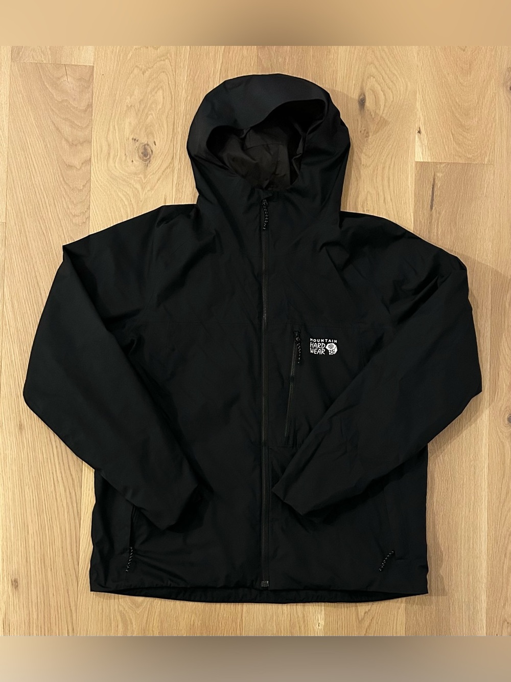 Mountain HardWear Finder Hooded Rain Jacket - Size XL